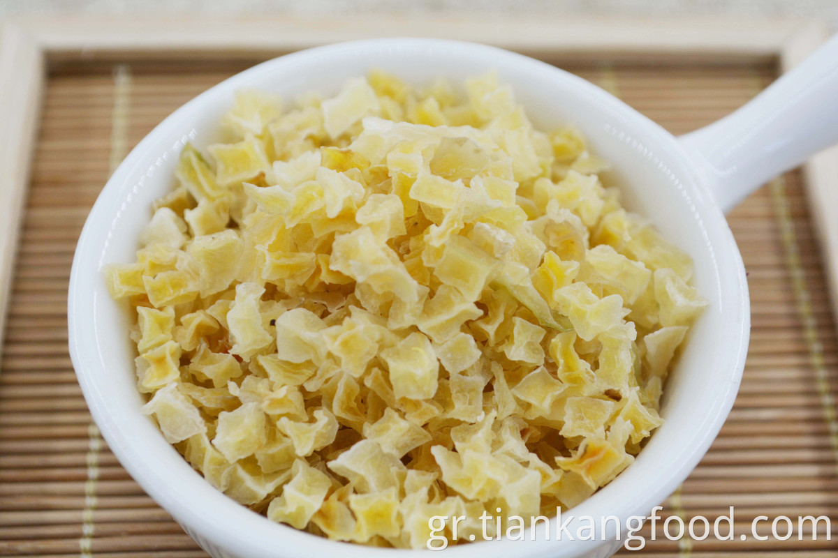 dehydrated white potato cubes